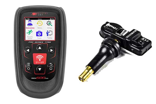 Components of the Direct Chrysler TPMS System